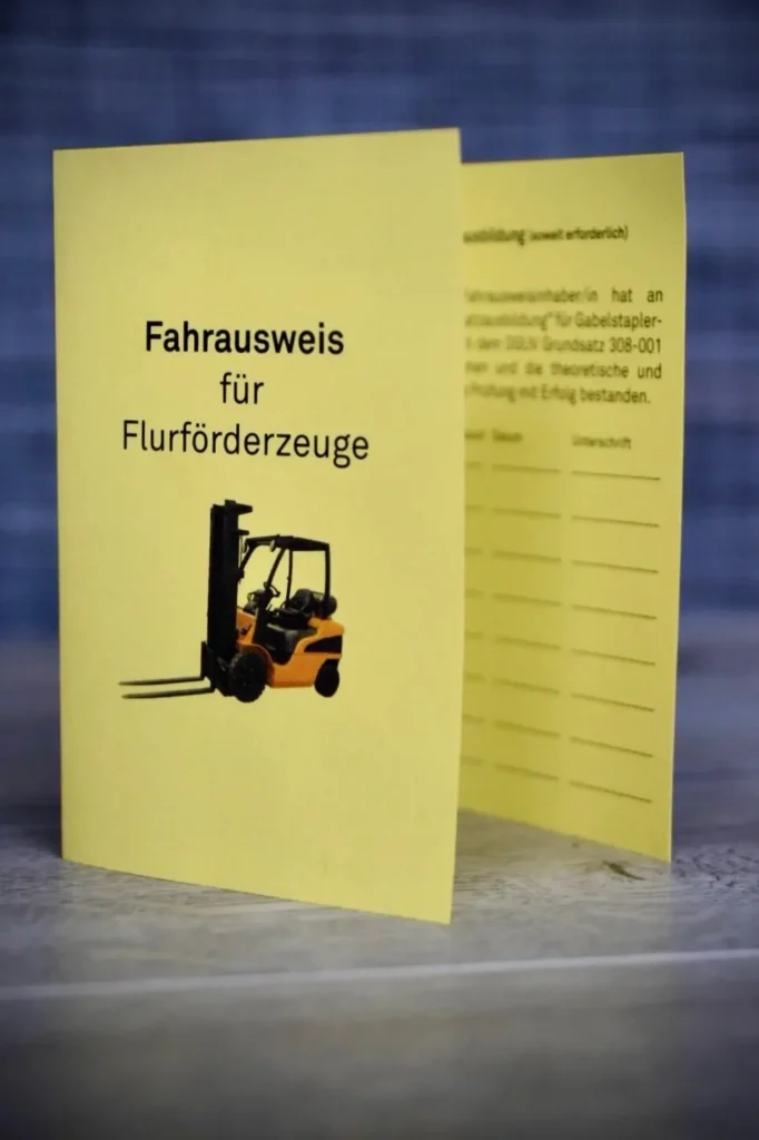 Gabelstapler Führerschein Kaufen